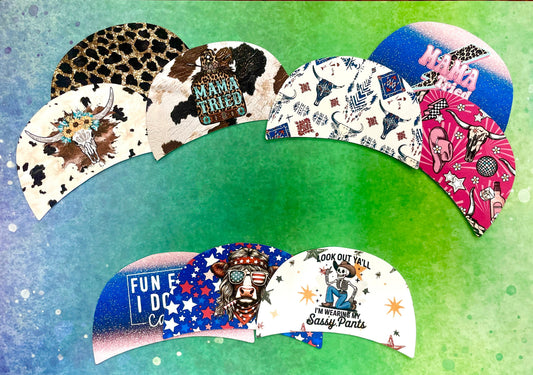 Baseball or Trucker Cap Cardstock - Ready To Ship