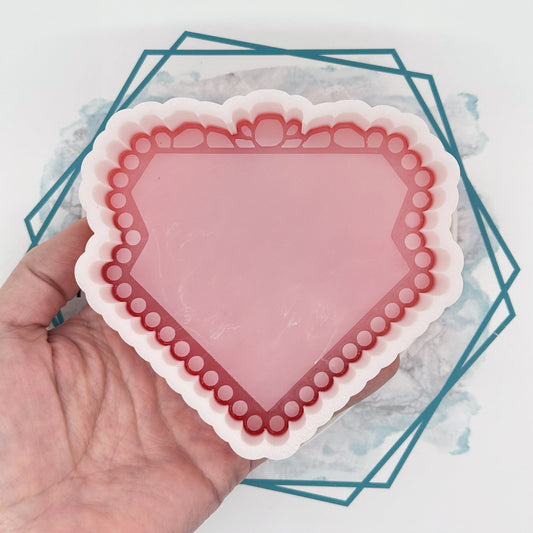 Western Stone Diamond Frame Freshie Mold