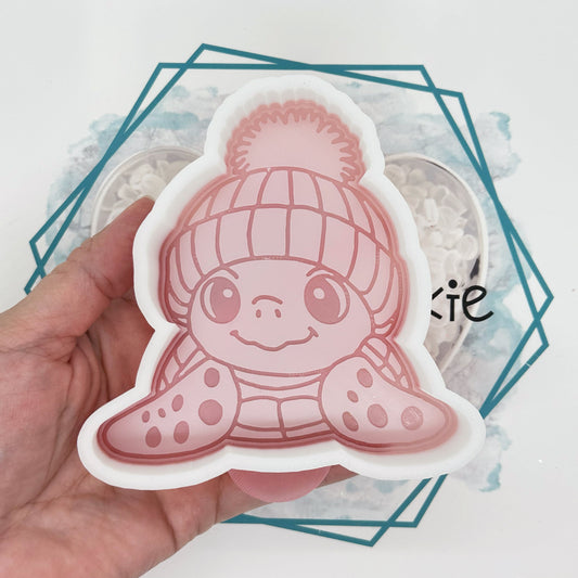 Winter Turtle Freshie Mold