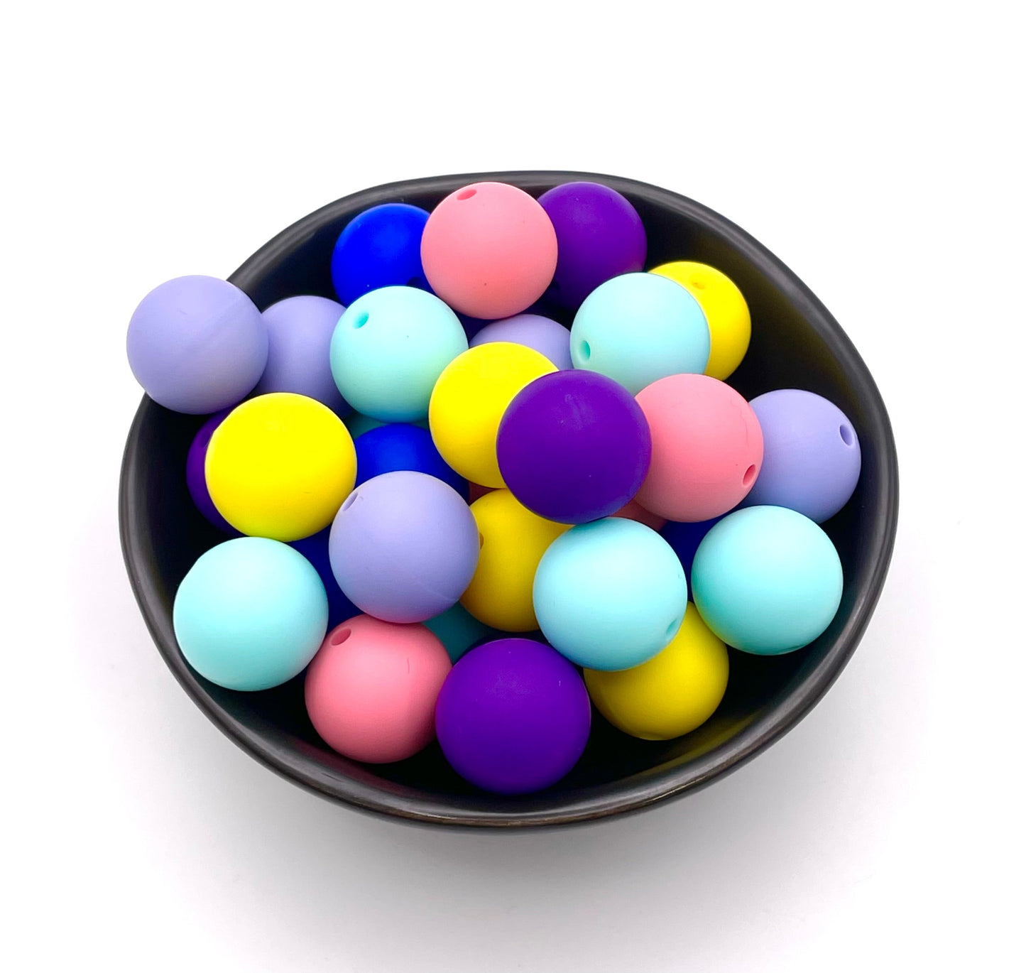 15mm Round Silicone Beads