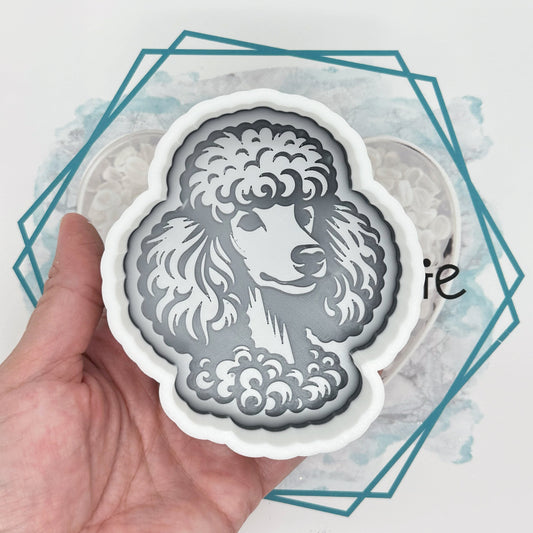 Poodle Freshie Mold