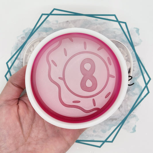 Donut 8 Ball Freshie Mold