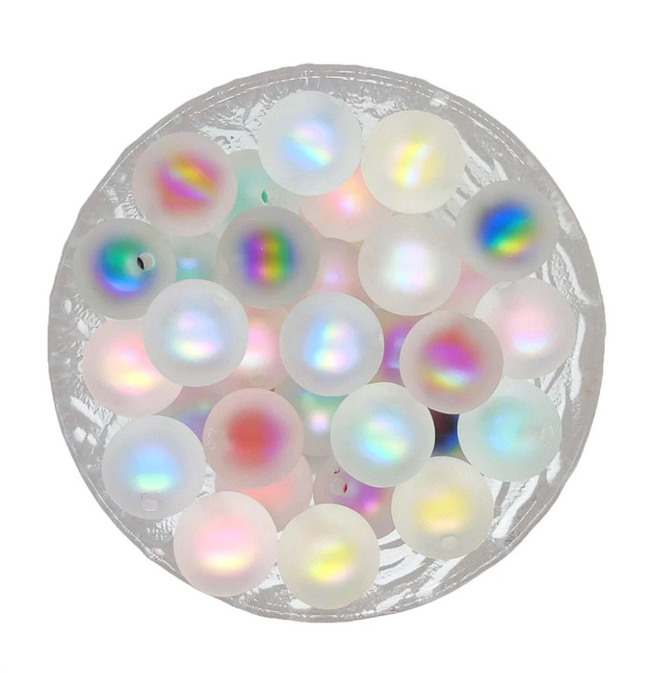 16mm Bubblegum Beads