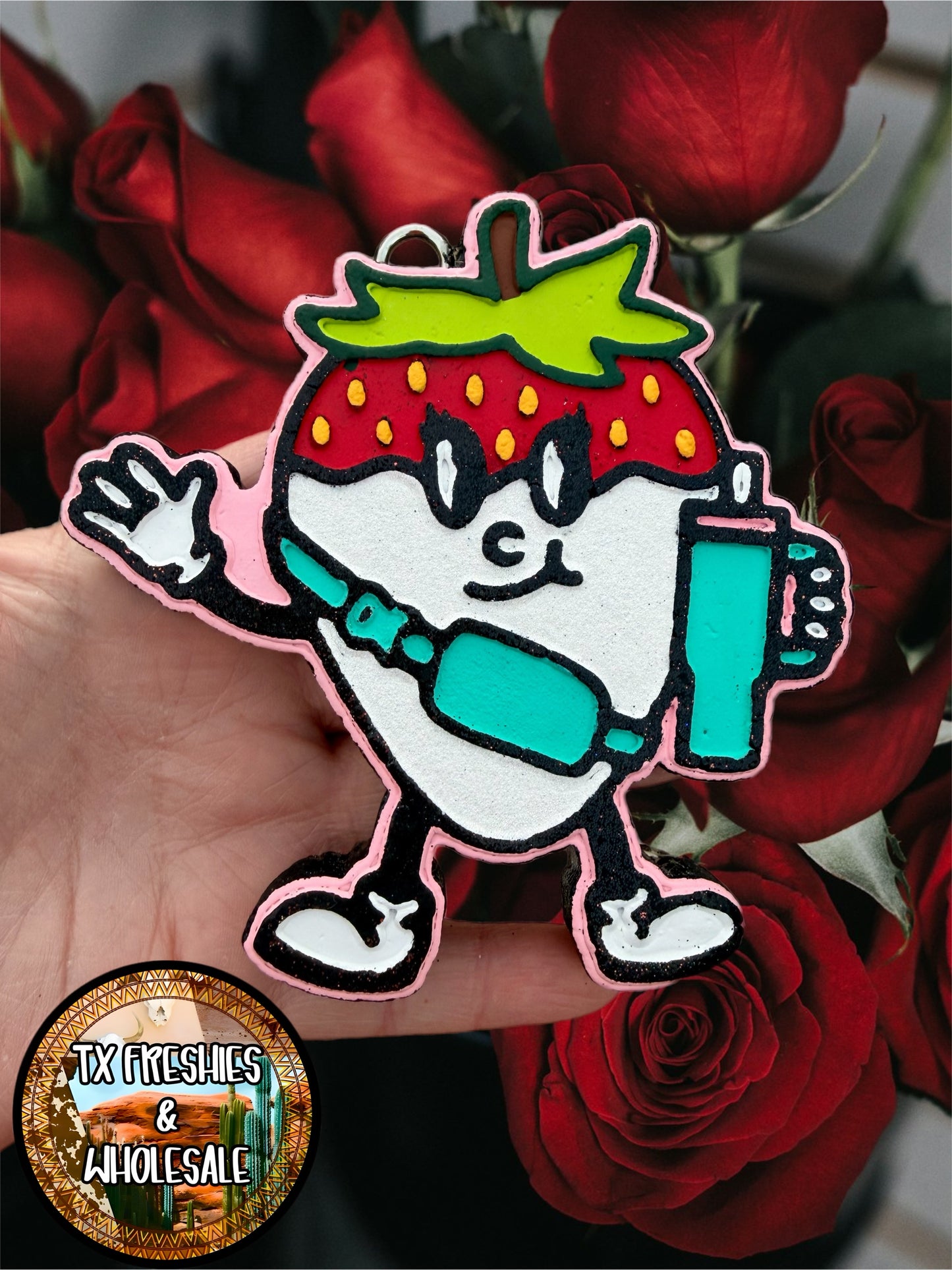 VALENTINE'S LOVE ROMANCE PAINTED CAR FRESHIE (YOU CHOOSE DESIGN)