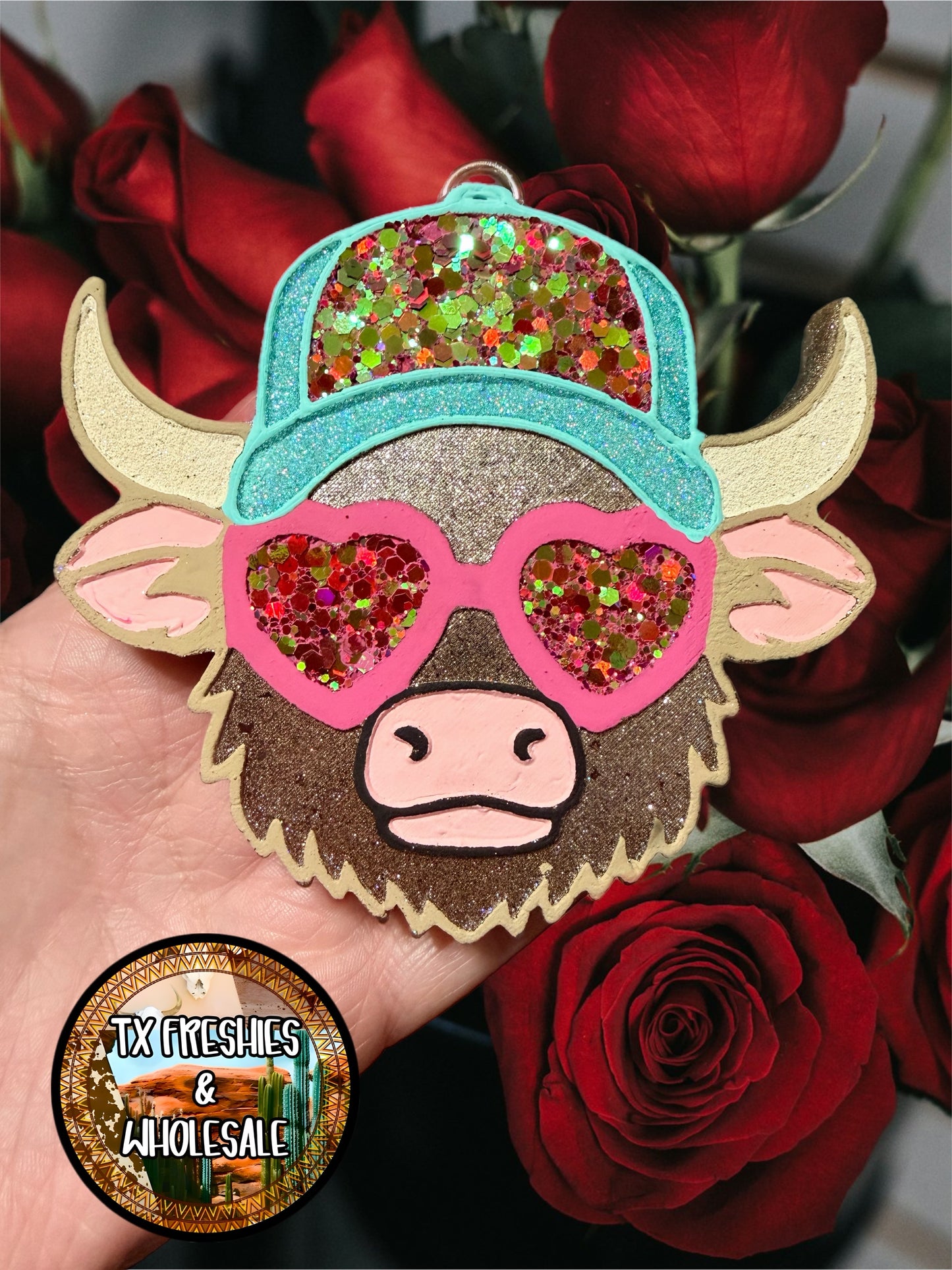 VALENTINE'S LOVE ROMANCE PAINTED CAR FRESHIE (YOU CHOOSE DESIGN)