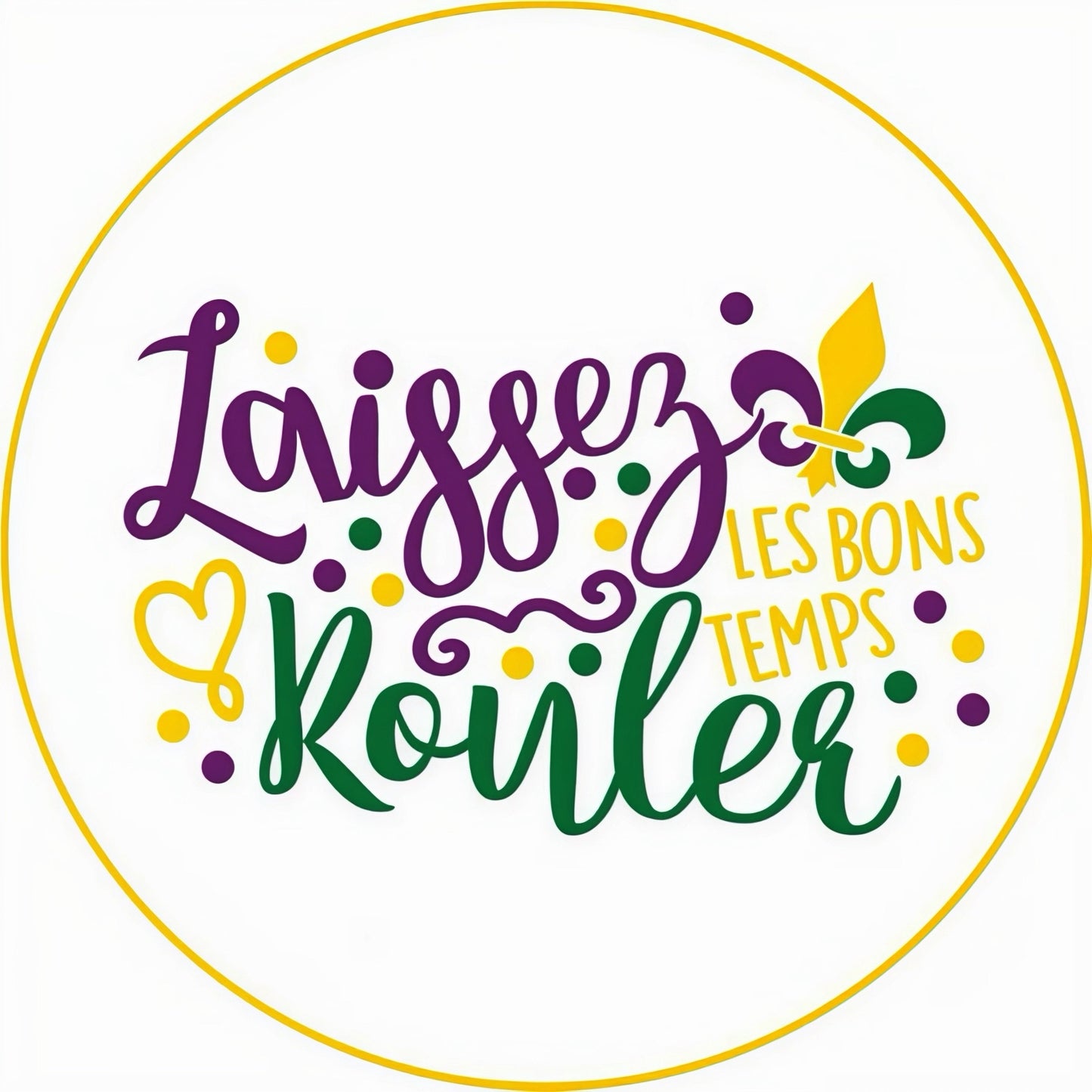 MARDI GRAS CAR FRESHIE CARD STOCK (CHOOSE IMAGE)