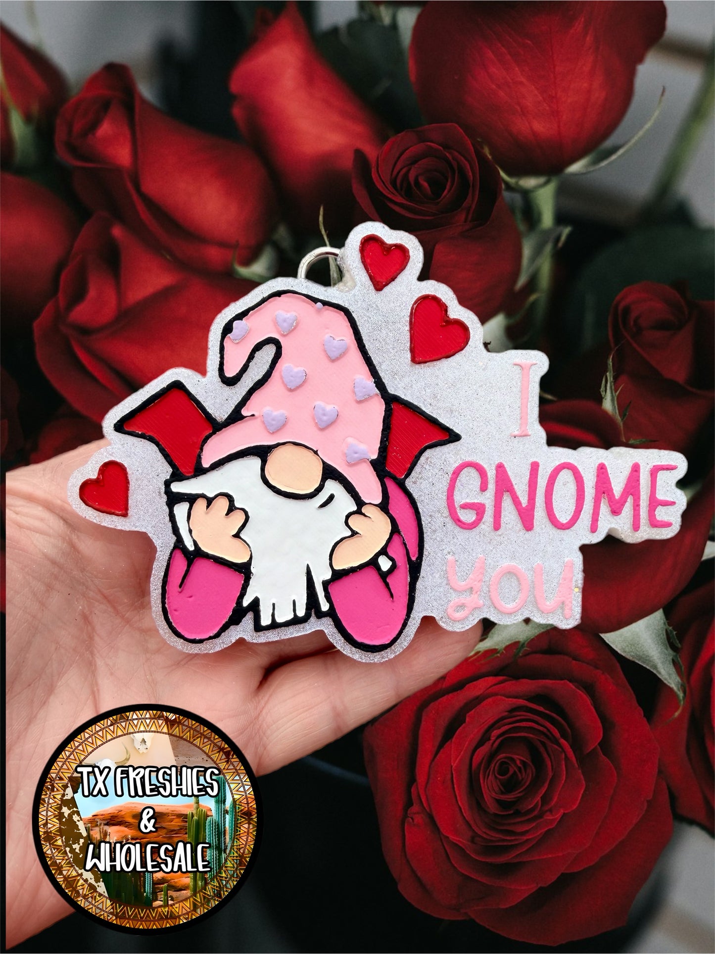 VALENTINE'S LOVE ROMANCE PAINTED CAR FRESHIE (YOU CHOOSE DESIGN)