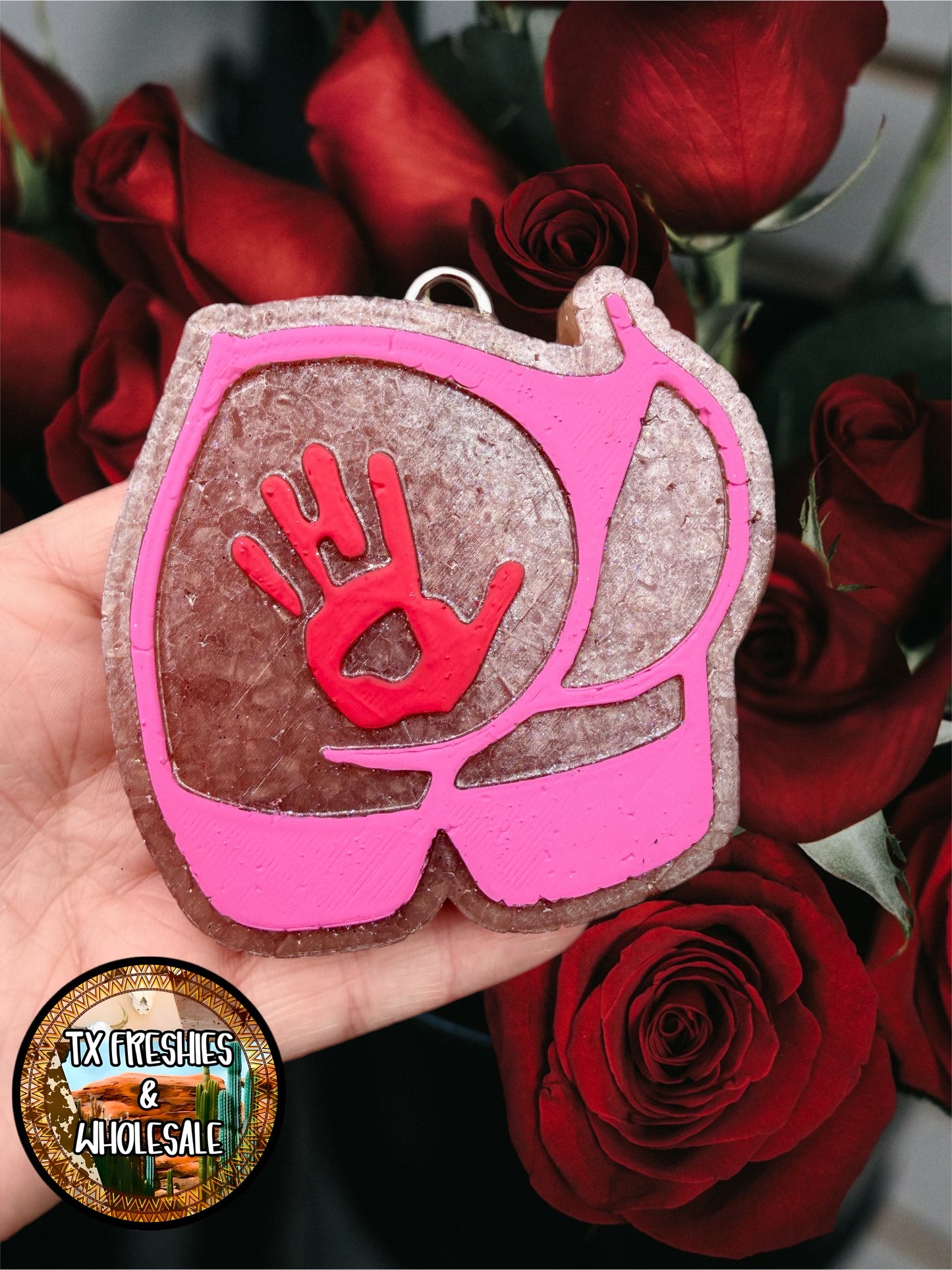 VALENTINE'S LOVE ROMANCE PAINTED CAR FRESHIE (YOU CHOOSE DESIGN)