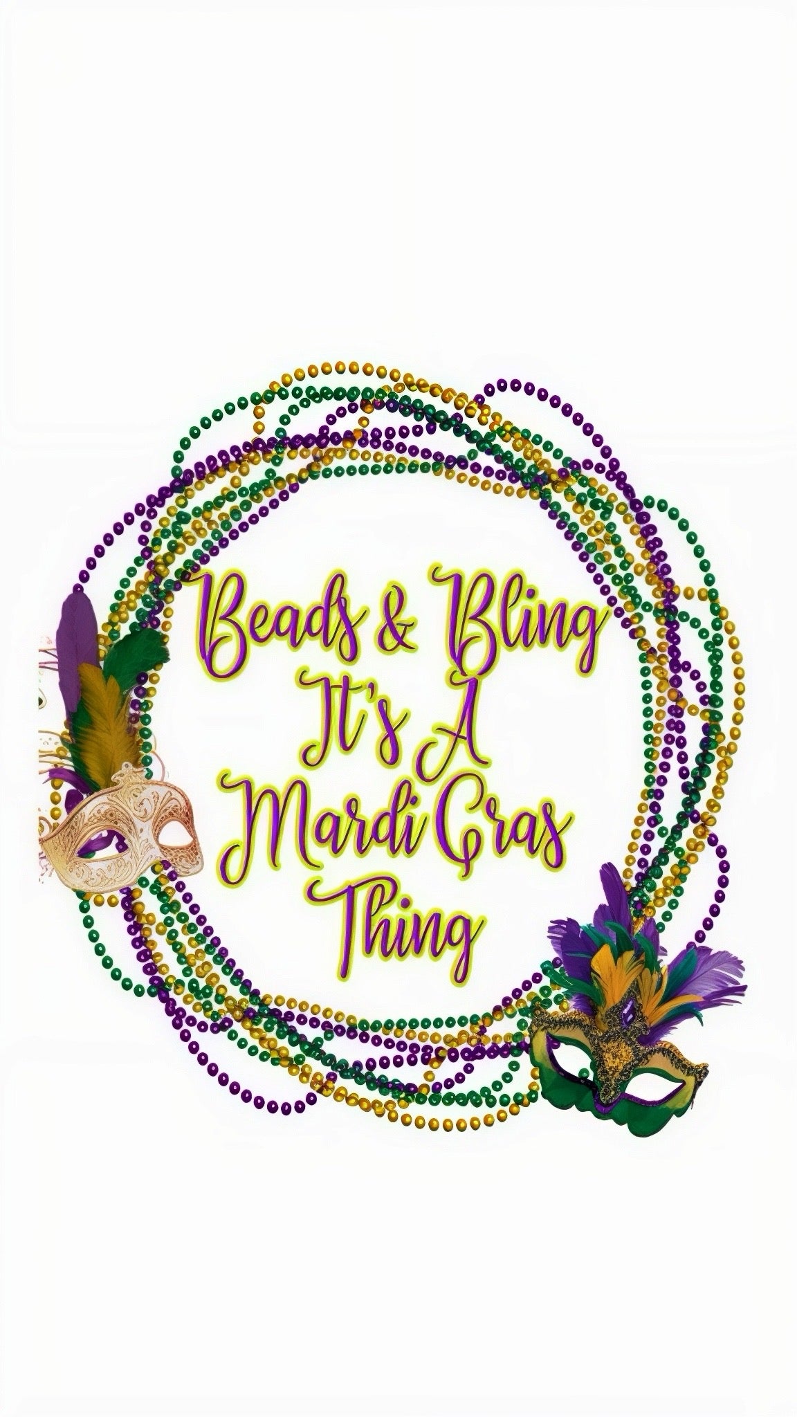 MARDI GRAS CAR FRESHIE CARD STOCK (CHOOSE IMAGE)