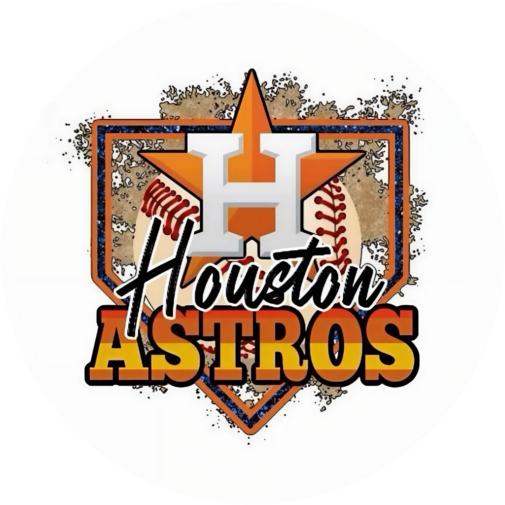 HOUSTON ASTROS HTOWN CAR FRESHIE CARD STOCK (CHOOSE IMAGE)