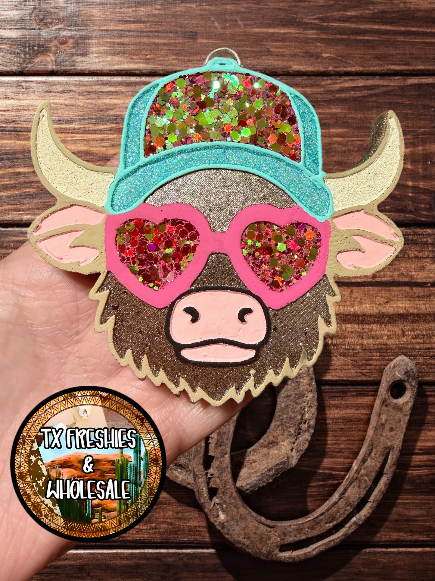 WESTERN PAINTED CAR FRESHIE (YOU CHOOSE DESIGN)