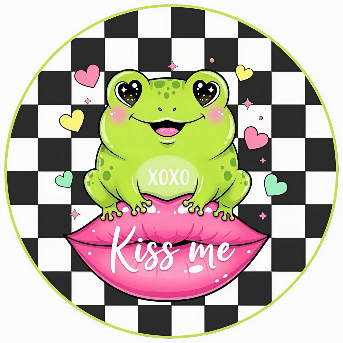 VALENTINES LOVE ROMANCE CARD STOCK CAR FRESHIE (CHOOSE IMAGE)