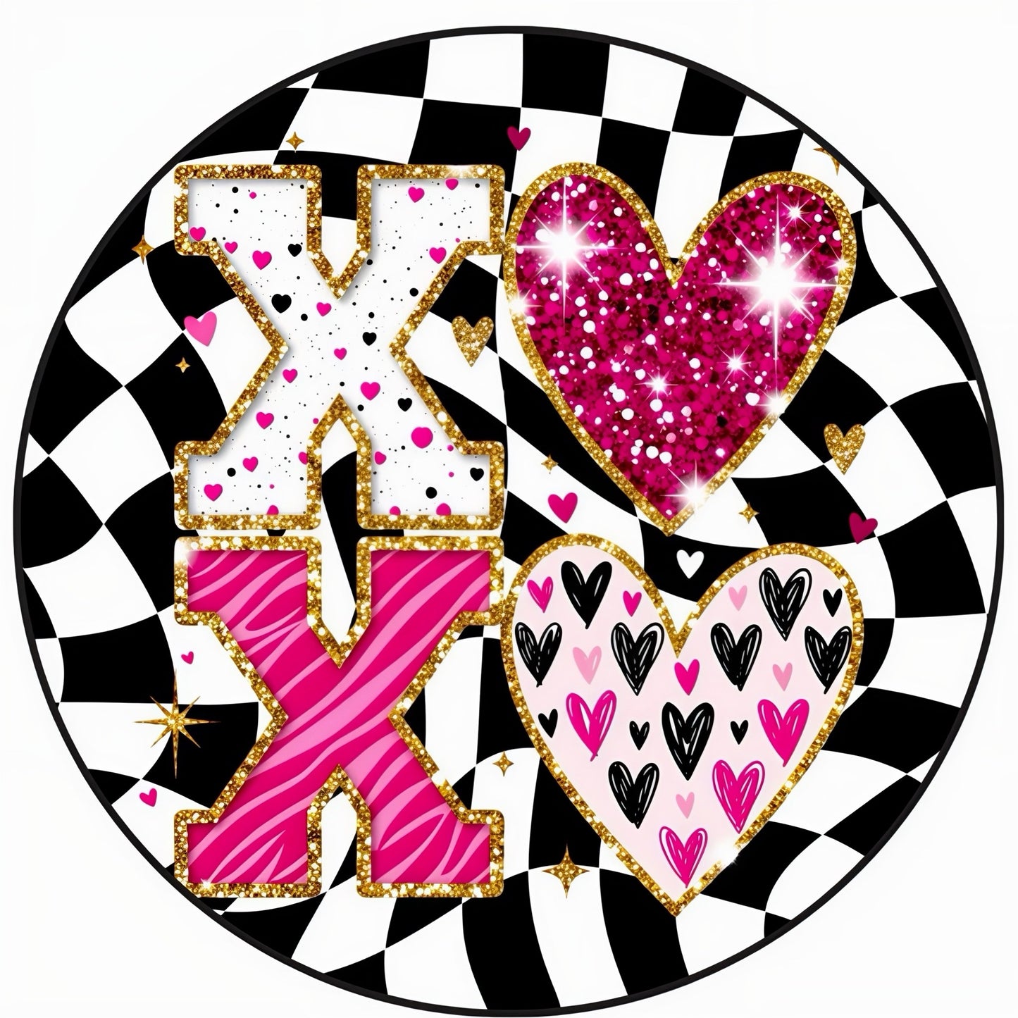 VALENTINES LOVE ROMANCE CARD STOCK CAR FRESHIE (CHOOSE IMAGE)