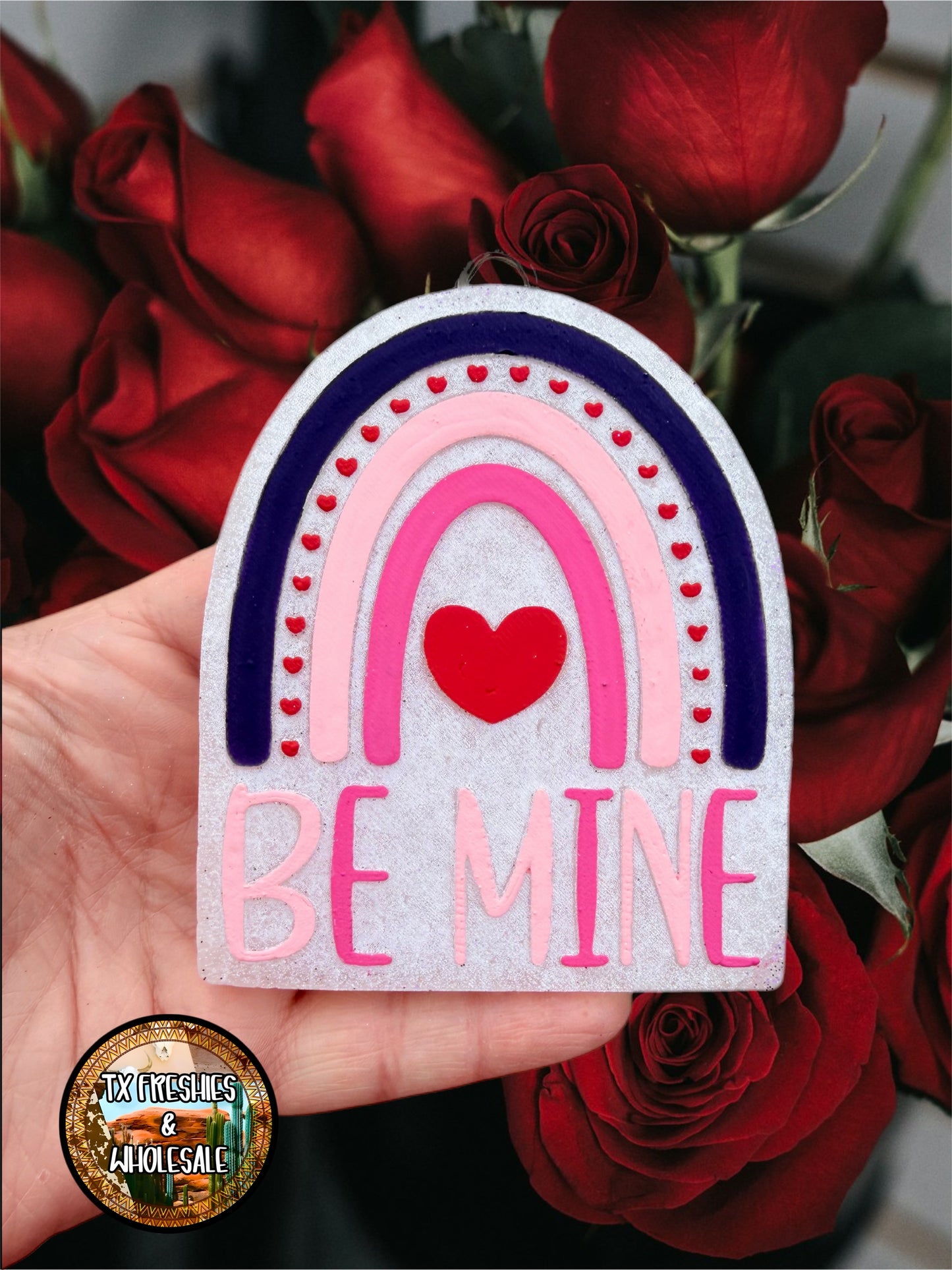 VALENTINE'S LOVE ROMANCE PAINTED CAR FRESHIE (YOU CHOOSE DESIGN)