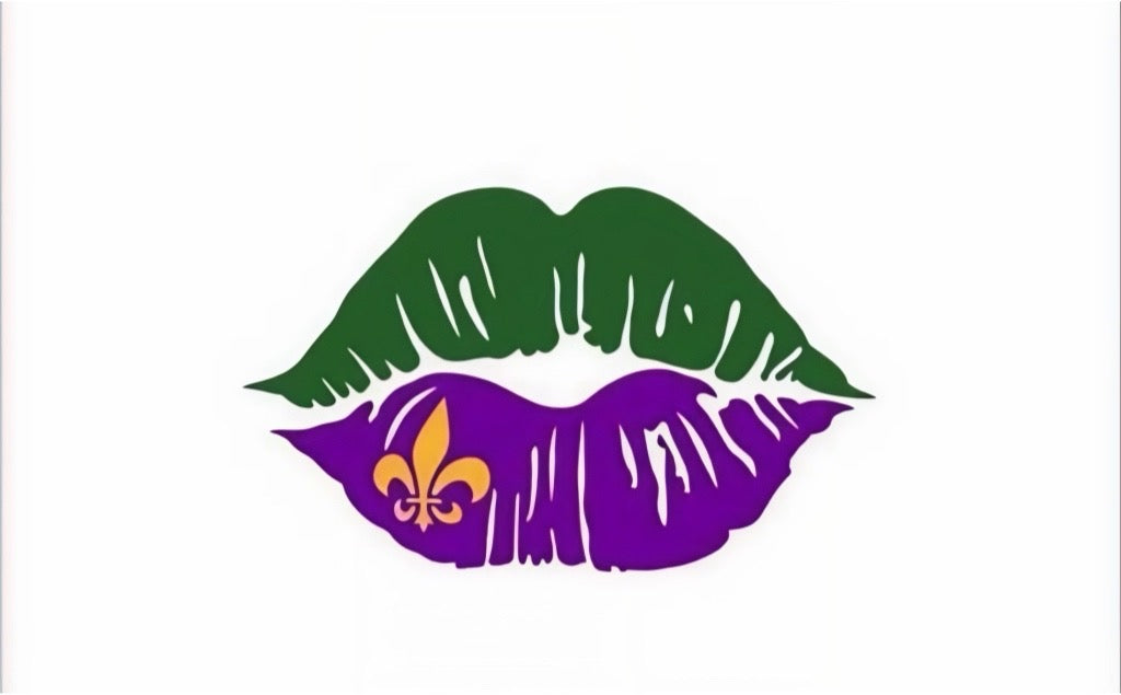 MARDI GRAS CAR FRESHIE CARD STOCK (CHOOSE IMAGE)