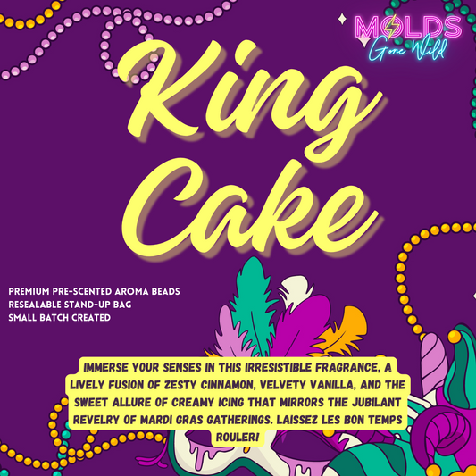 King Cake Prescented Aroma Beads
