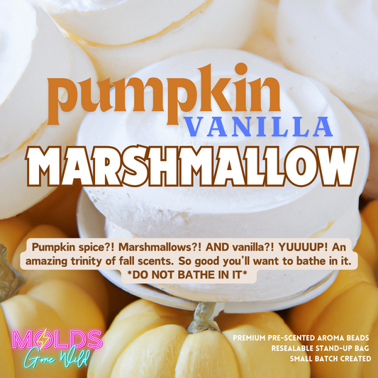 Pumpkin Vanilla Marshmallow Prescented Aroma Beads