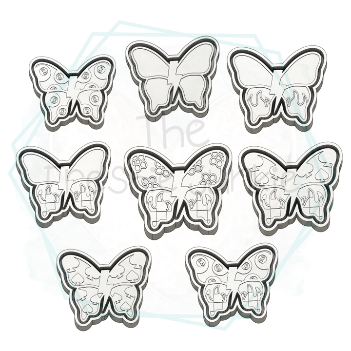 Butterfly Bolt Freshie Mold