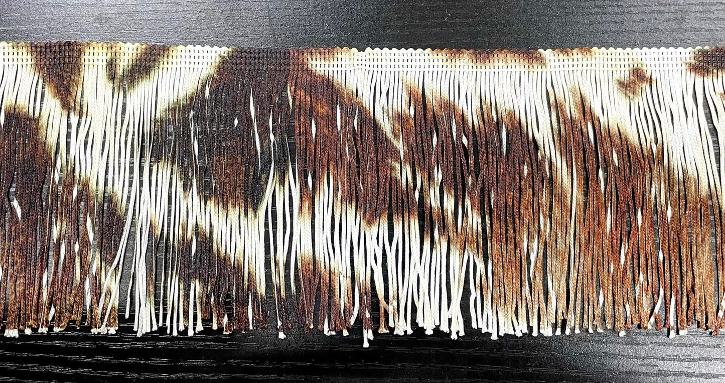 4” Fringe with Printed Designs