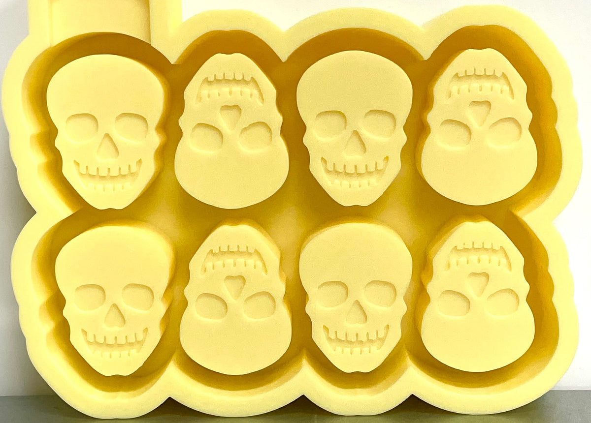 Skull Wax Melt Mold