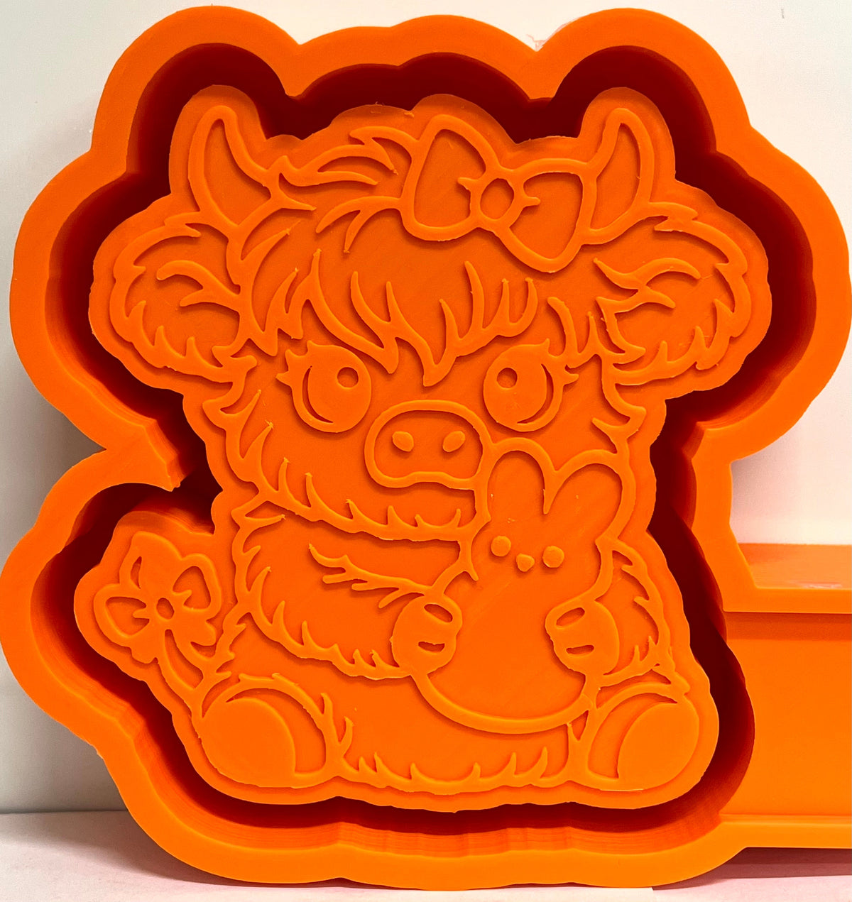Easter Highland Cow Mold