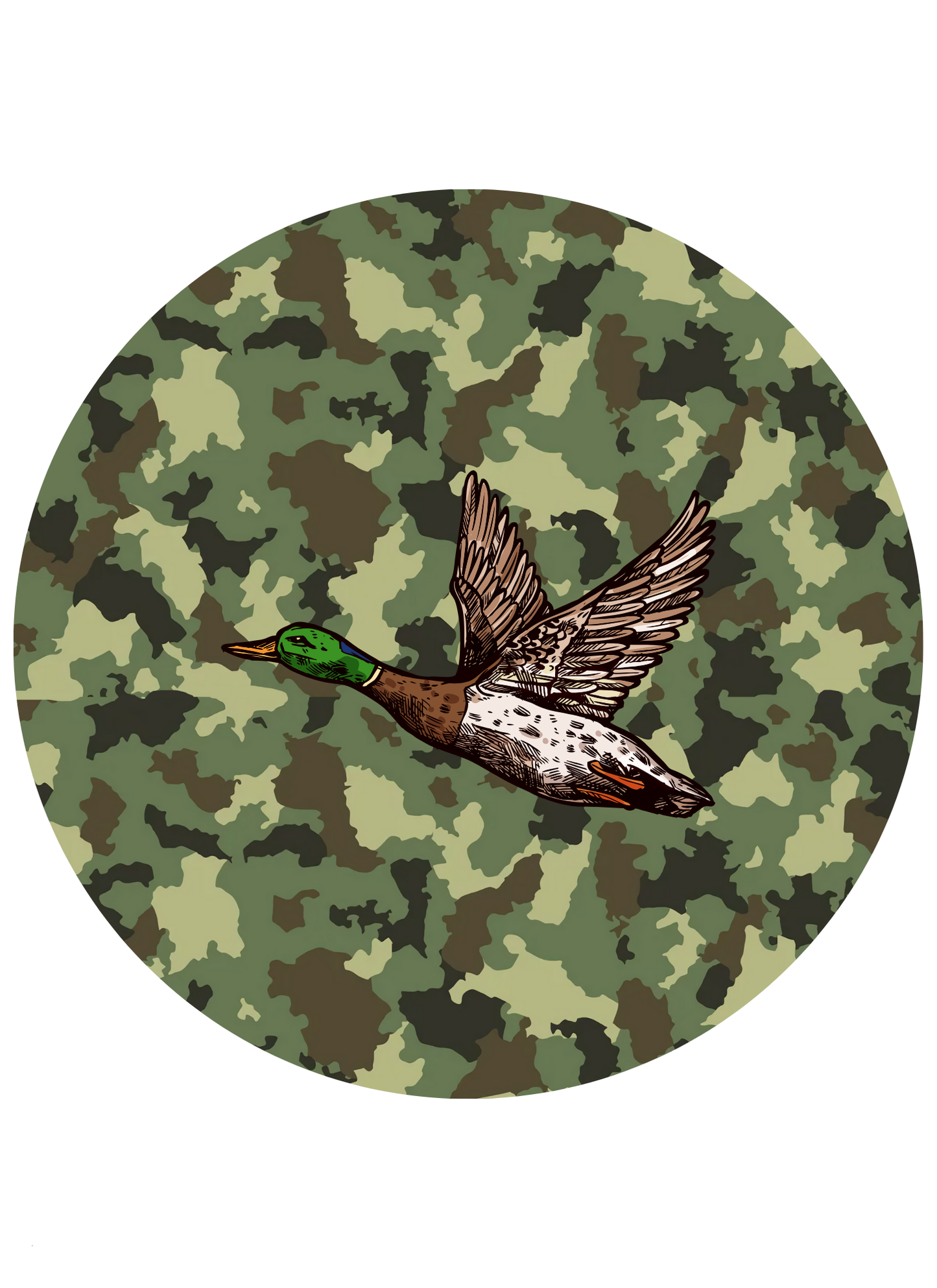 CAMOUFLAGE ANYTHING CAR FRESHIE CARD STOCK (CHOOSE IMAGE)