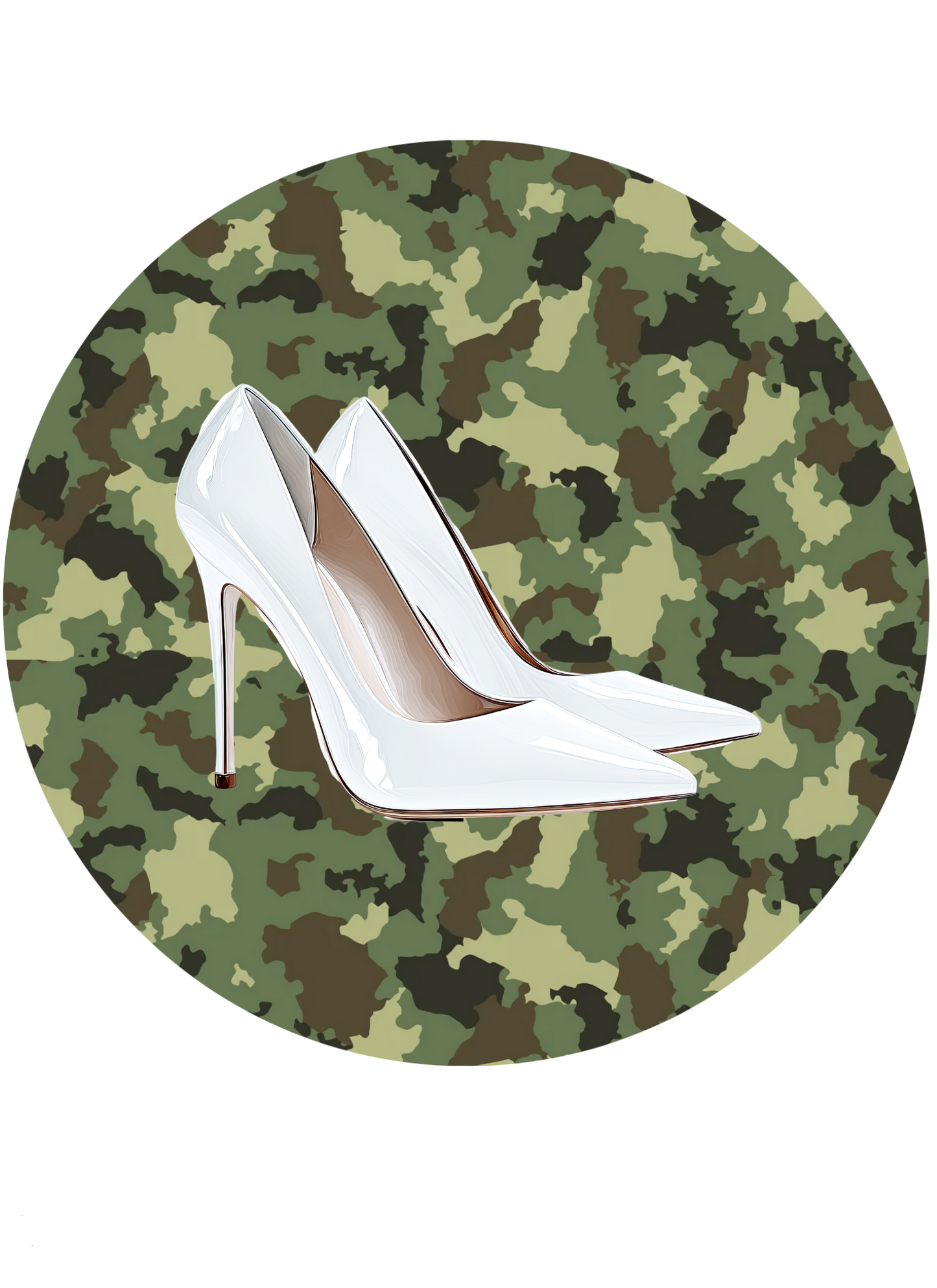 CAMOUFLAGE ANYTHING CAR FRESHIE CARD STOCK (CHOOSE IMAGE)