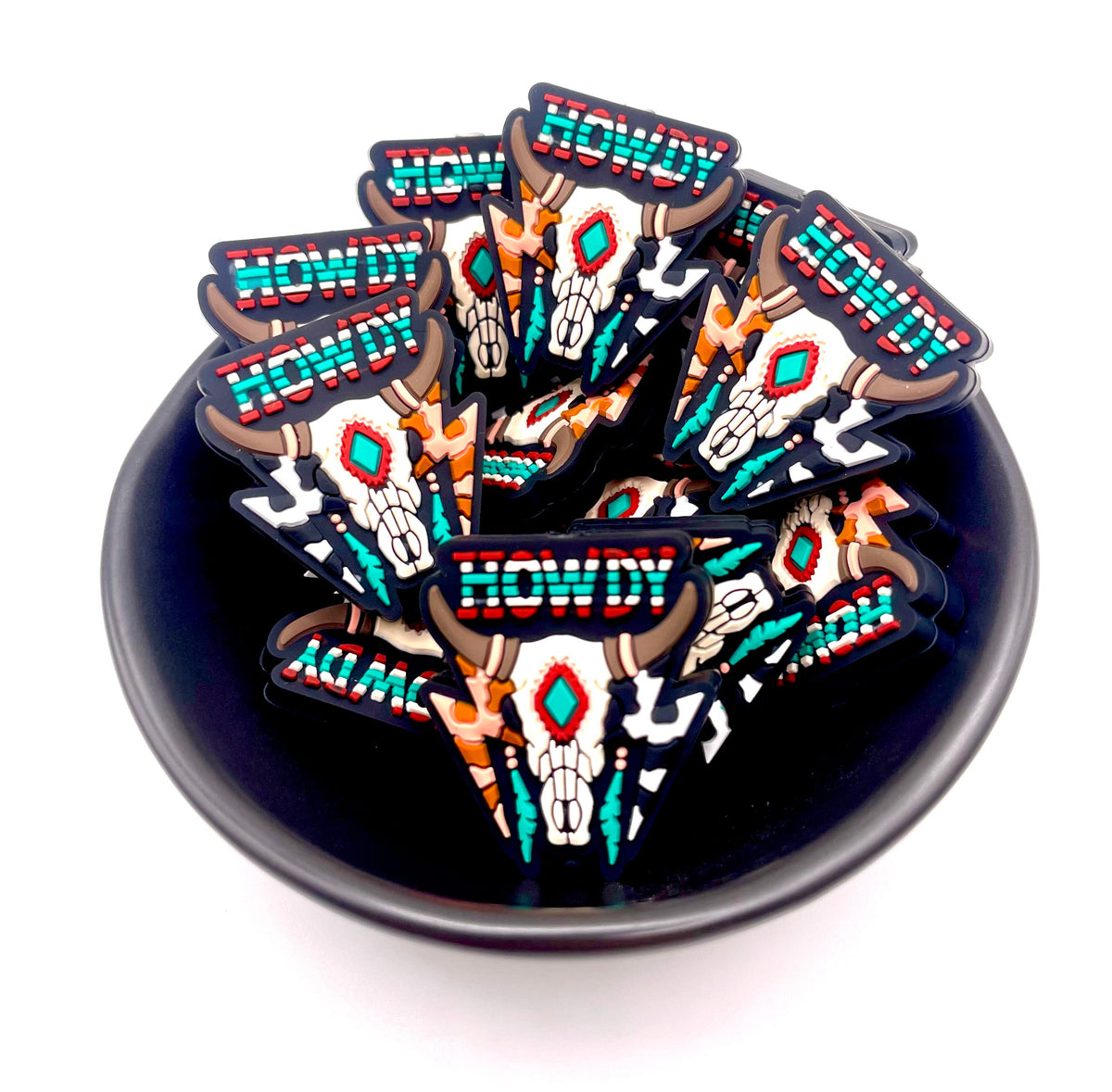 Howdy Aztec Steer Focal Bead