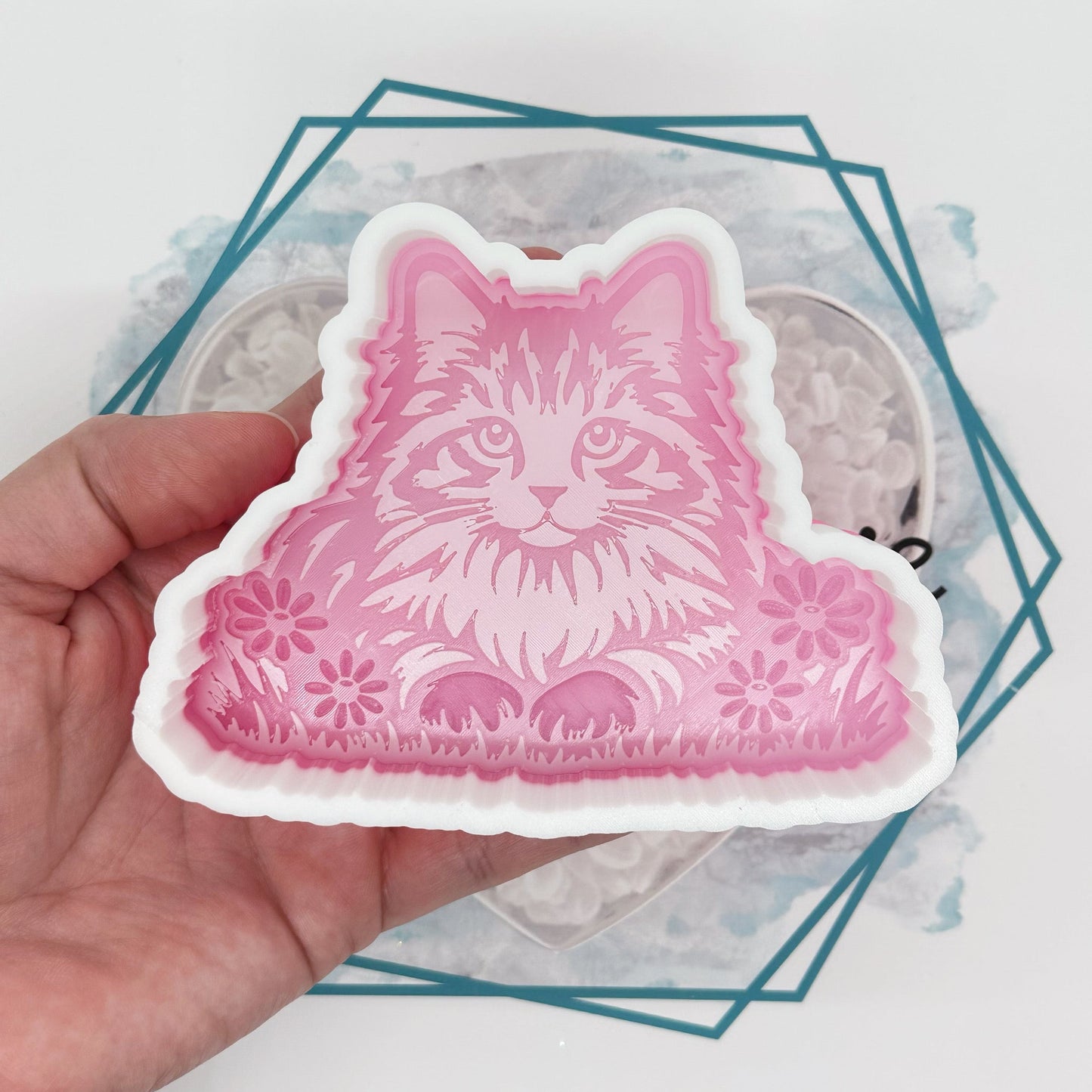 Kitty Cat Freshie Mold