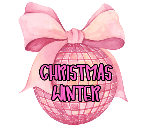 CHRISTMAS WINTER CAR FRESHIE CARD STOCK (CHOOSE IMAGE)