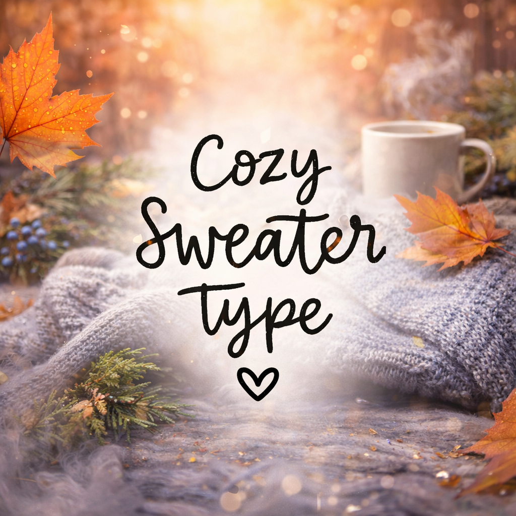Cozy Sweater Type (Compared to Sweater Weather)