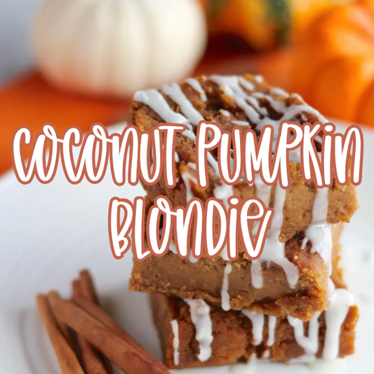 Coconut Pumpkin Blondie