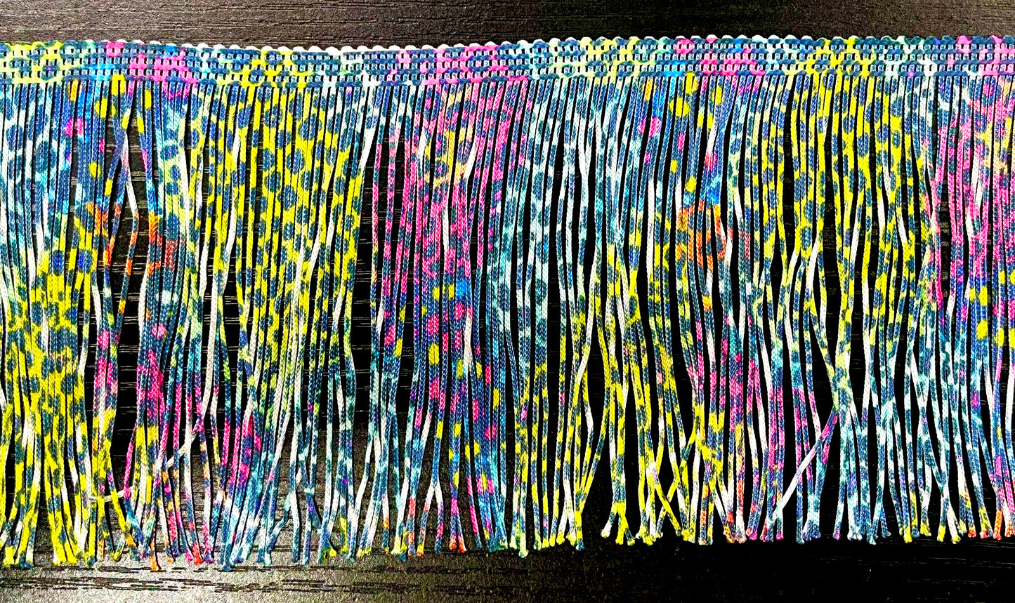4” Fringe with Printed Designs