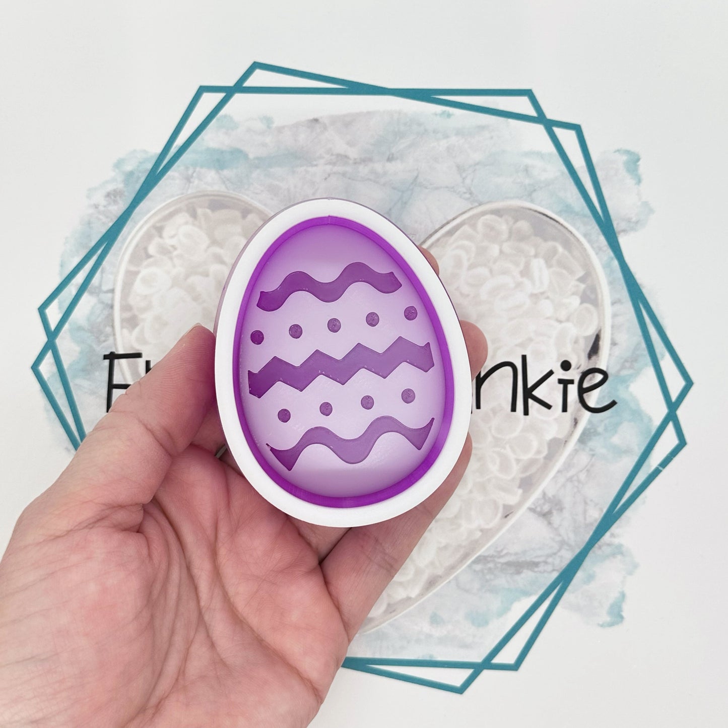 Easter Egg VENT CLIP Freshie Mold