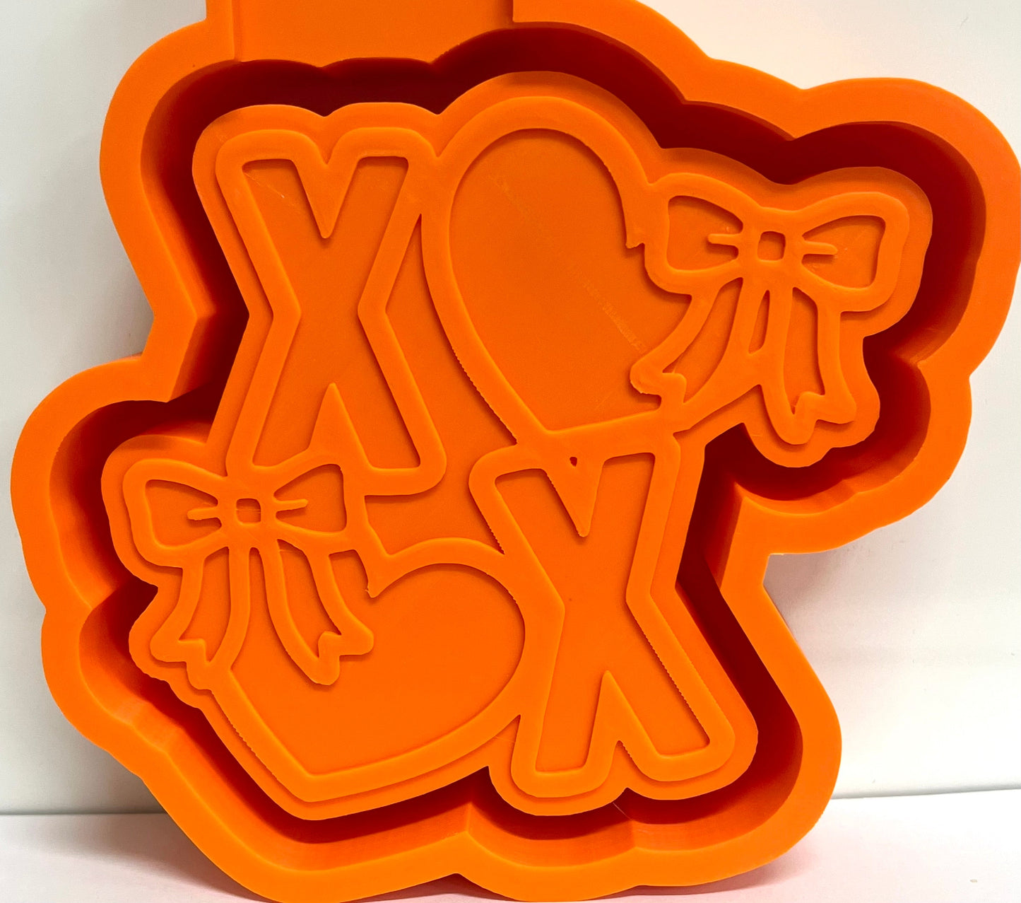 XOXO with Hearts and Bows Mold
