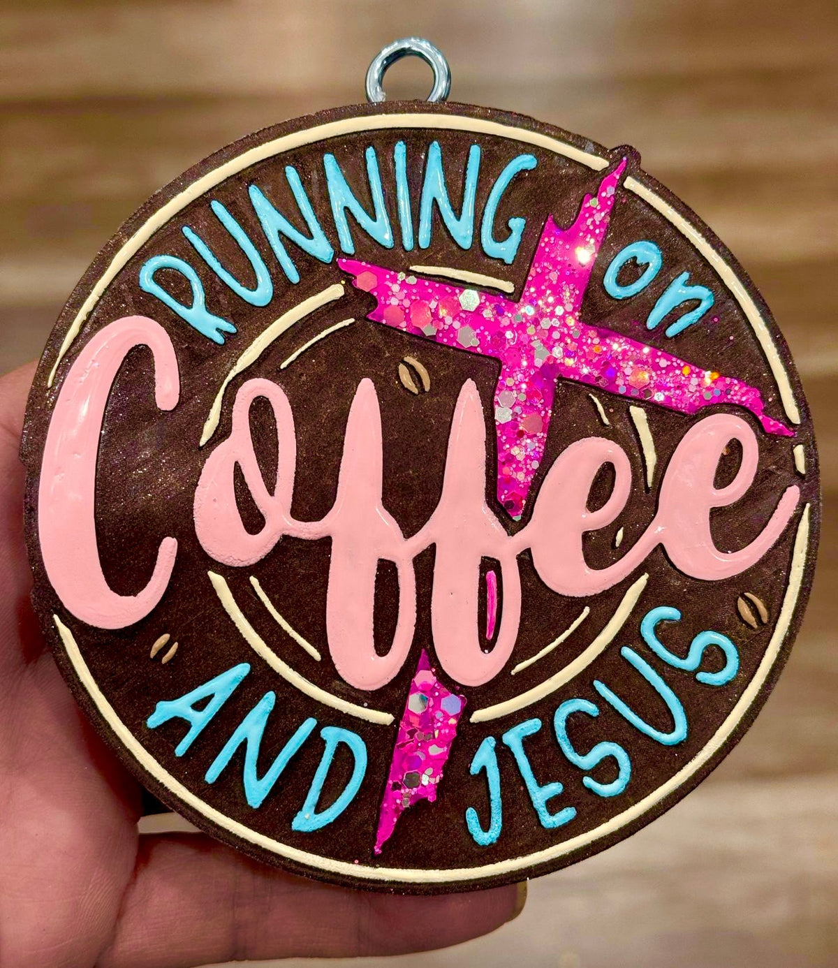 Running On Coffee And Jesus Mold