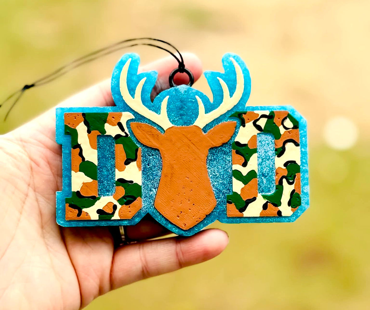Dad Deer Hunting Mold