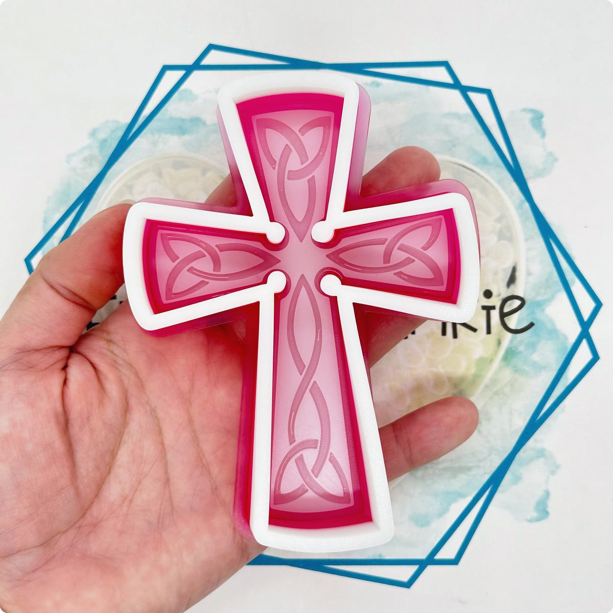 Celtic Cross Freshie Mold