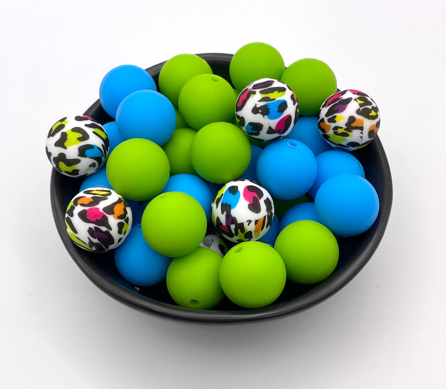 15mm Round Silicone Beads