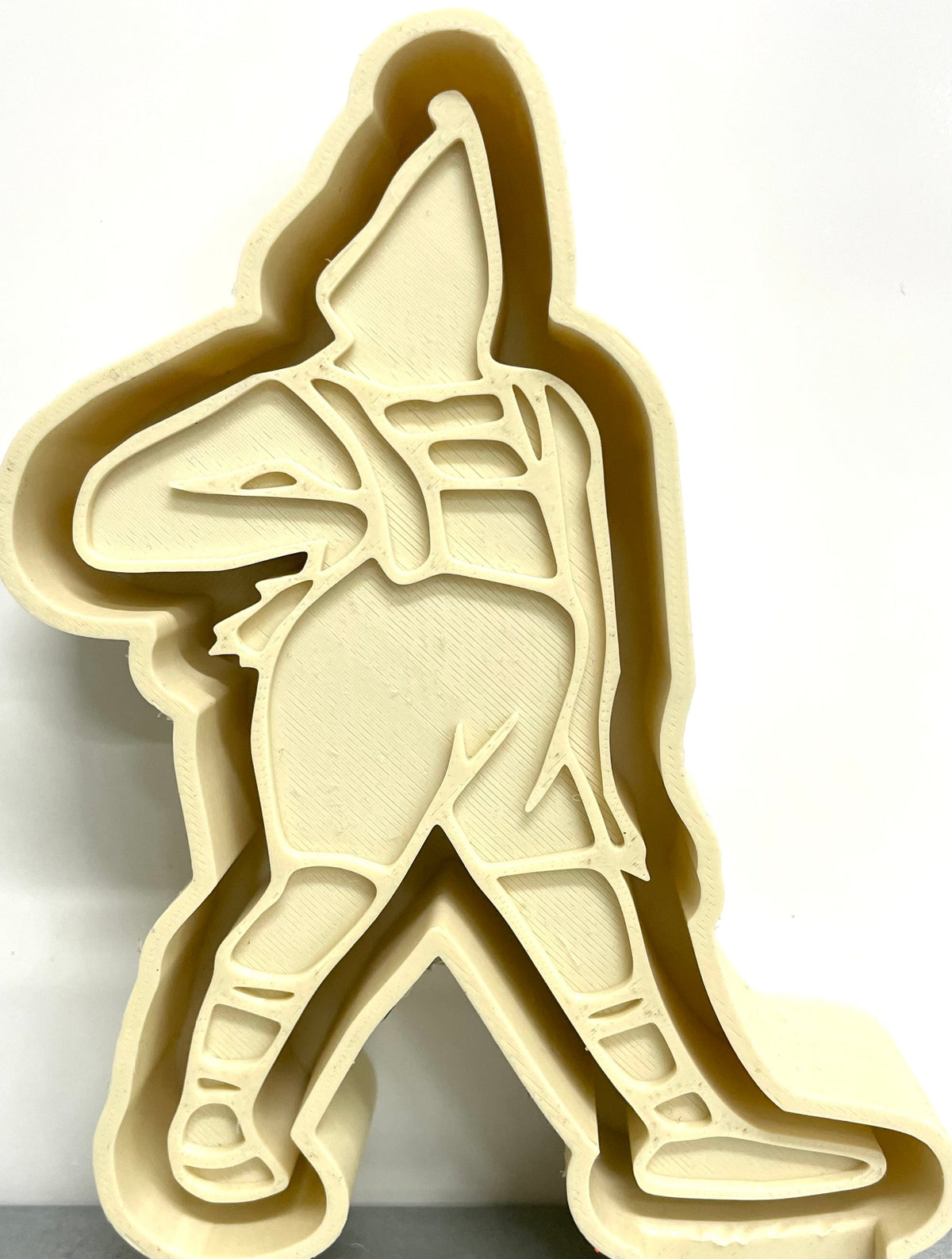 Green Christmas Guy With ‘That’s It, I’m Not Going!’ Attitude Mold