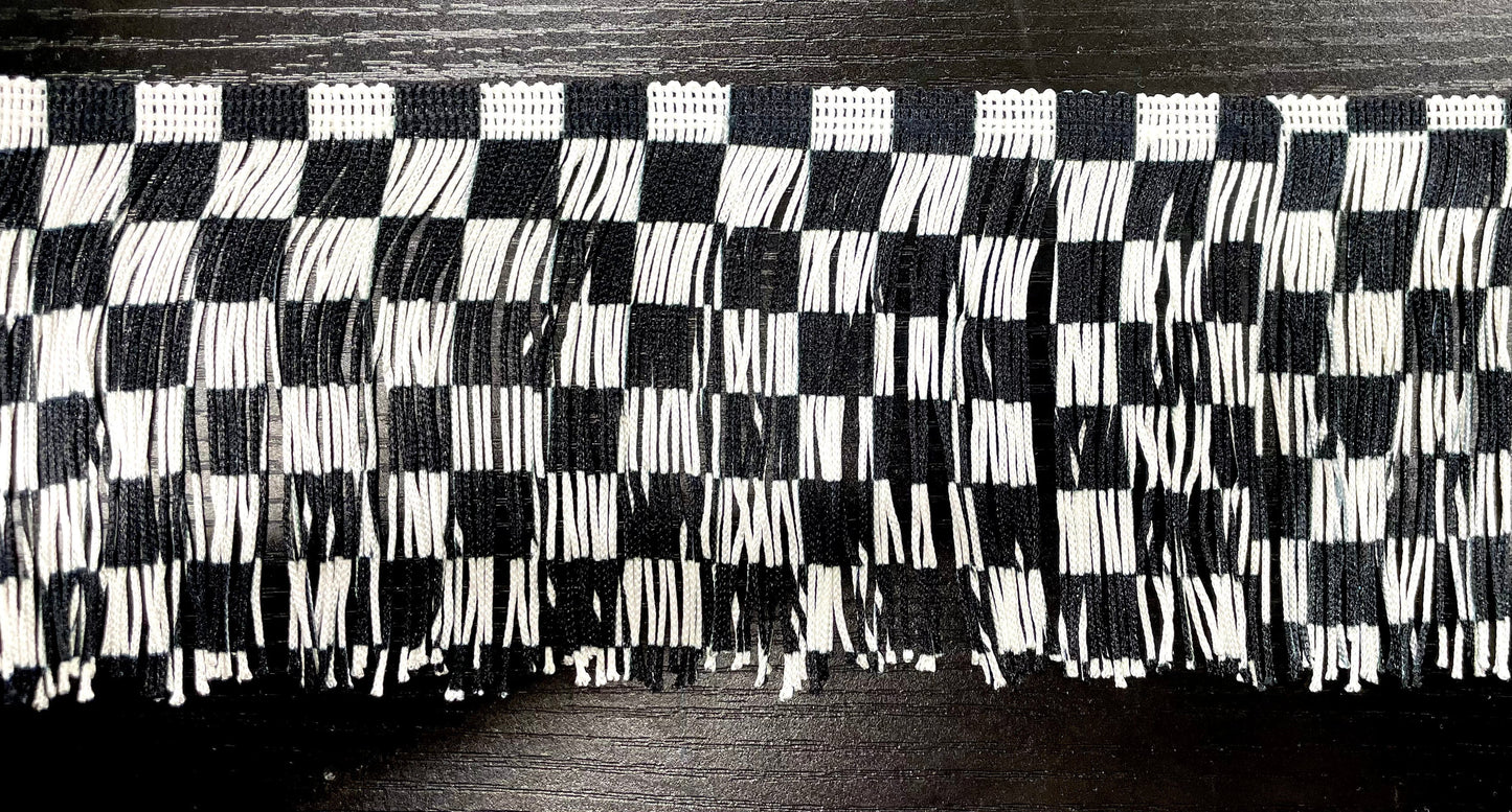 4” Fringe with Printed Designs
