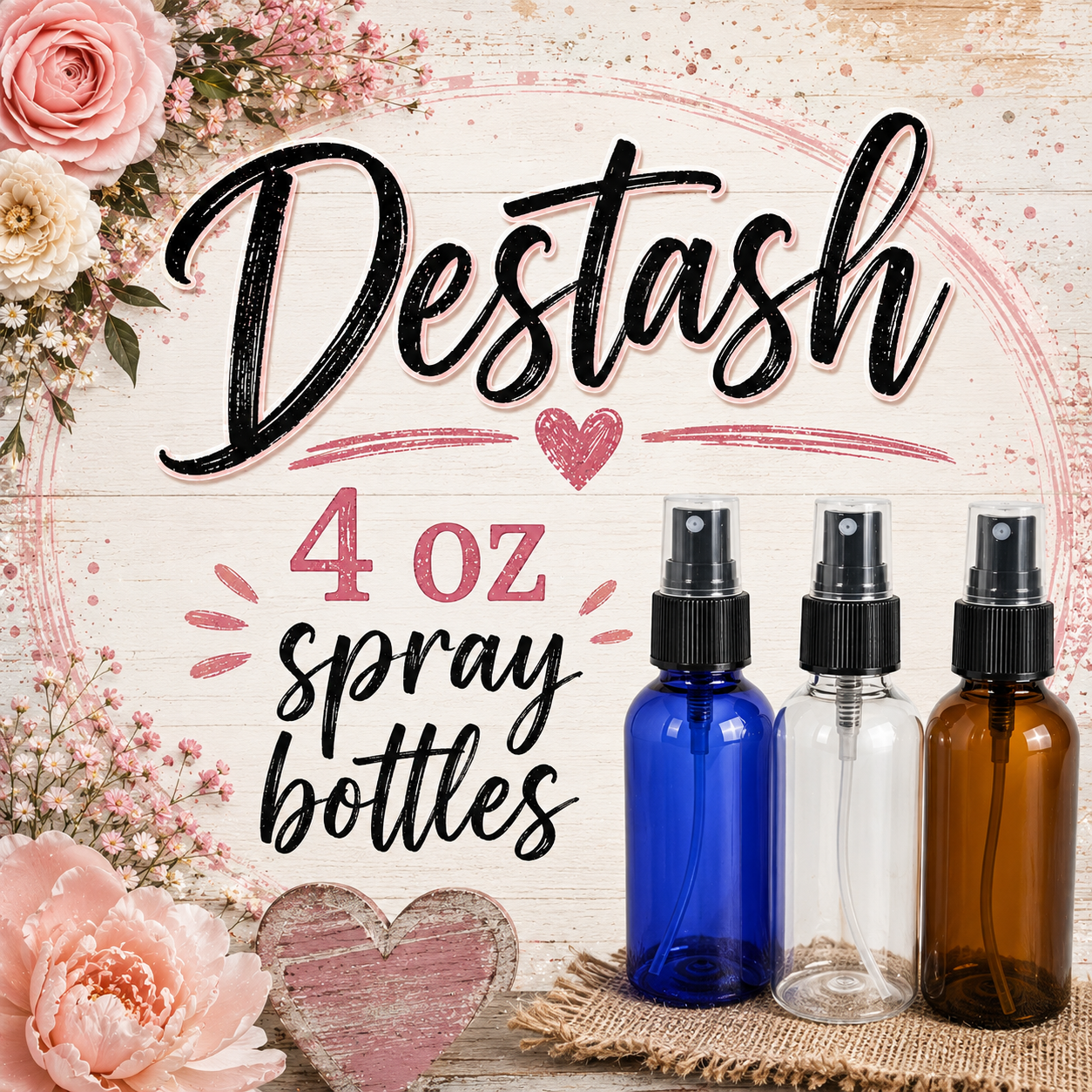 4 OZ ROOM/LINEN SPRAY BOTTLES