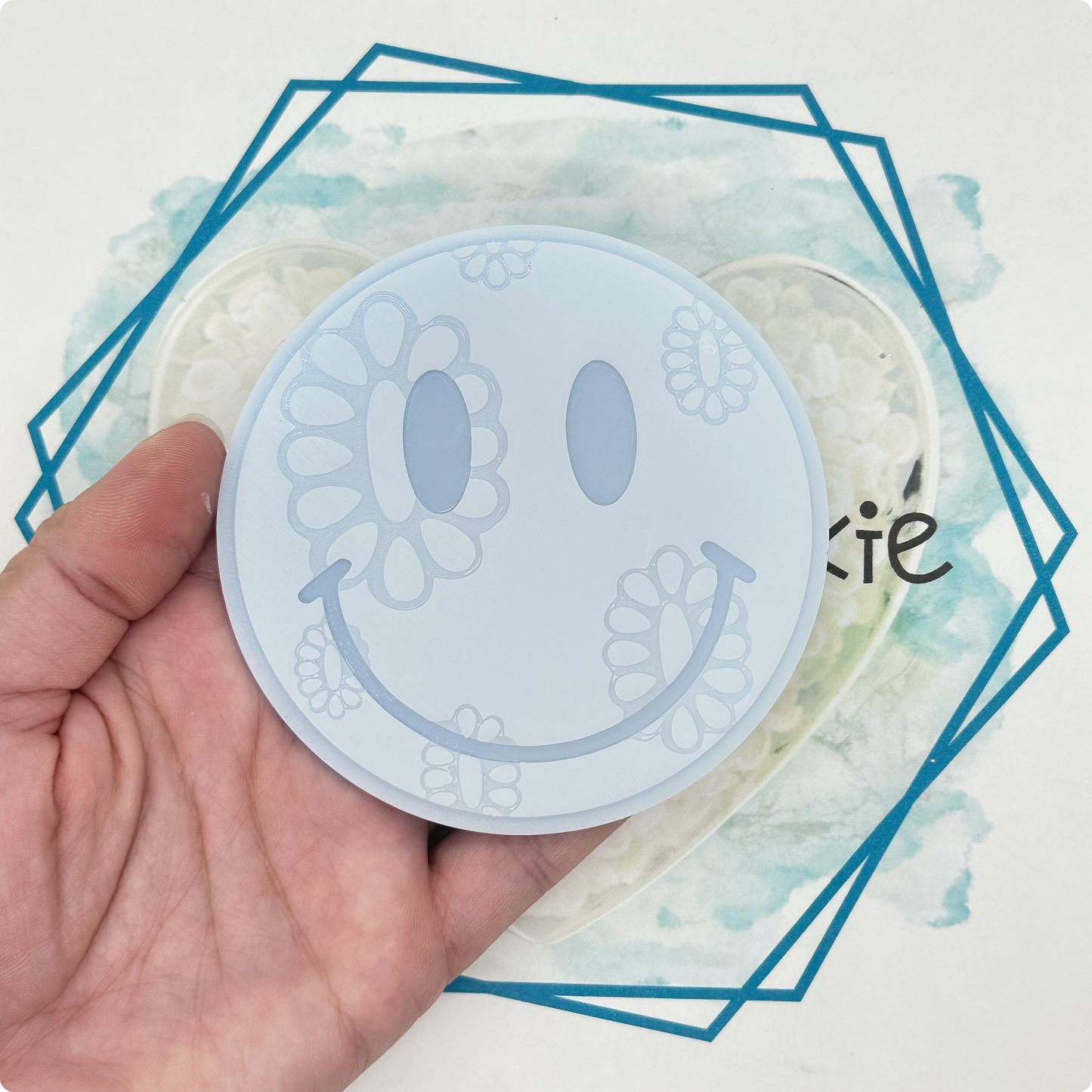 Everyday Smiley Inserts Freshie Mold (ORIGINAL DESIGN)