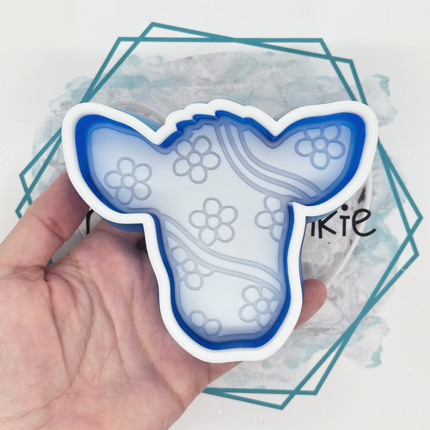 Groovy Cow Freshie Mold