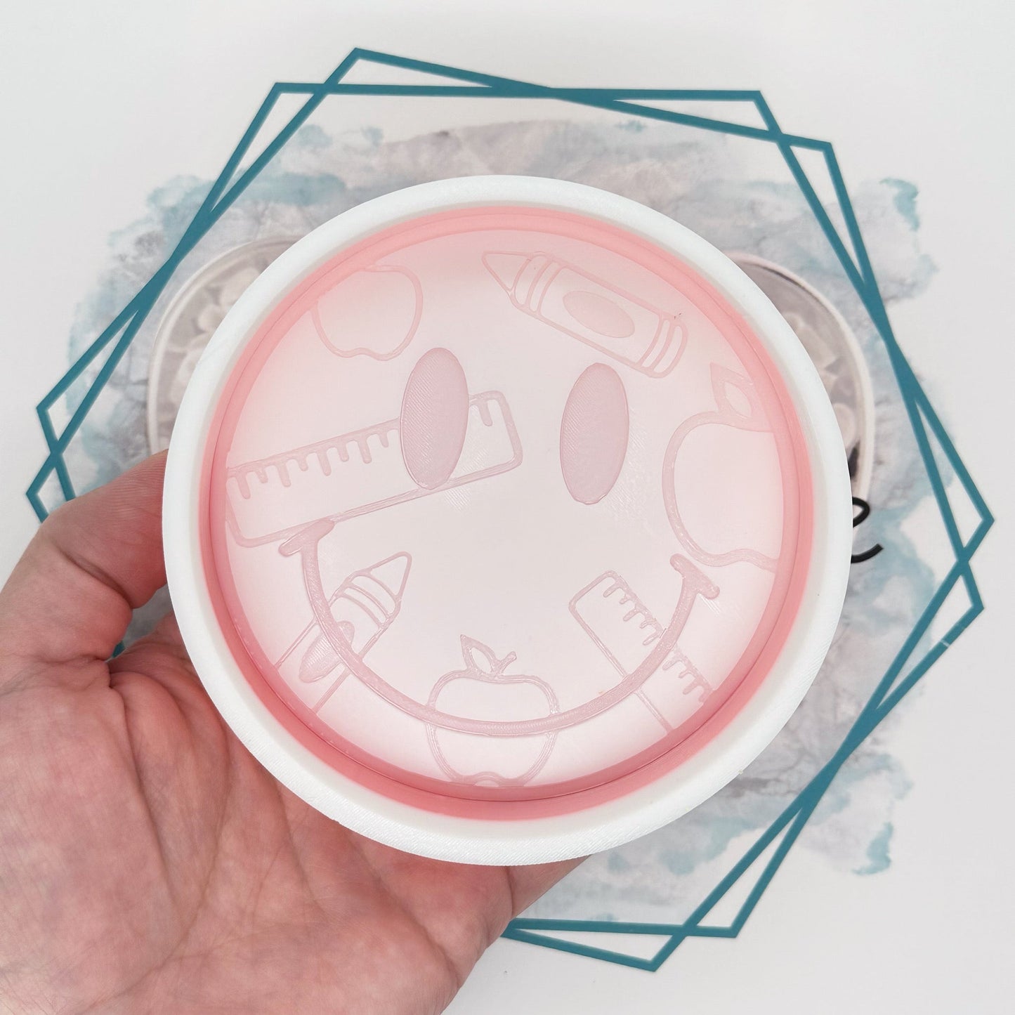 Smiley School Days Freshie Mold