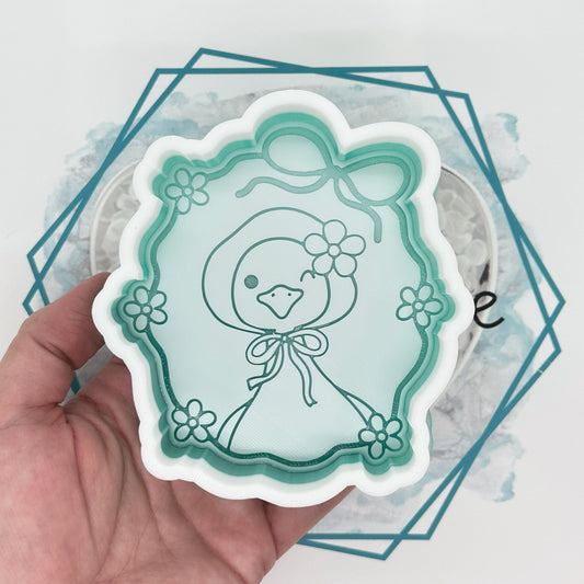 Goose Picture Frame Freshie Mold