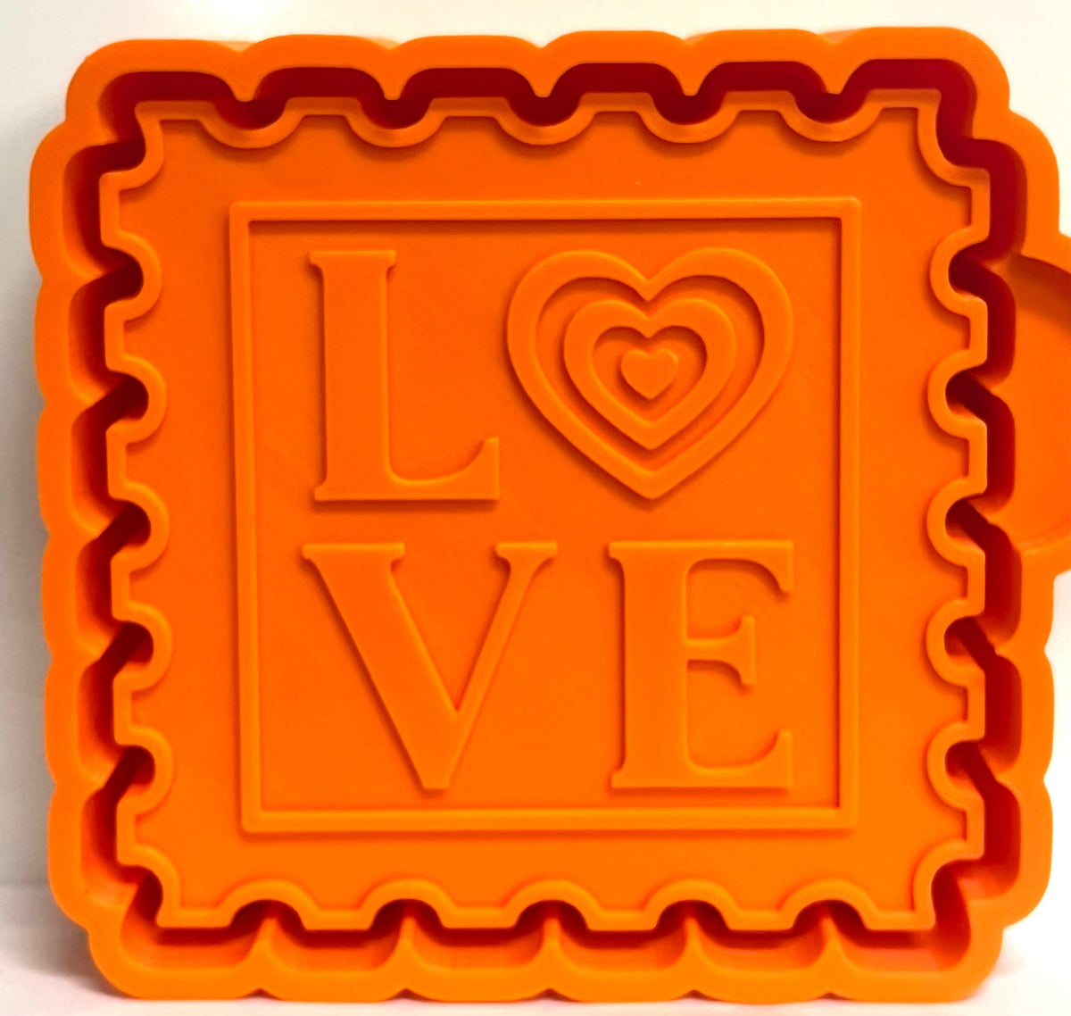 LOVE Valentine Stamp Mold