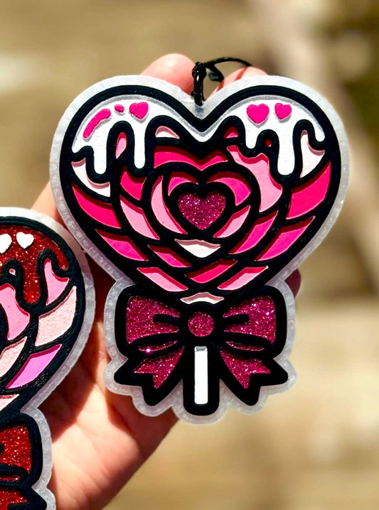 Dripping Heart Sucker Mold