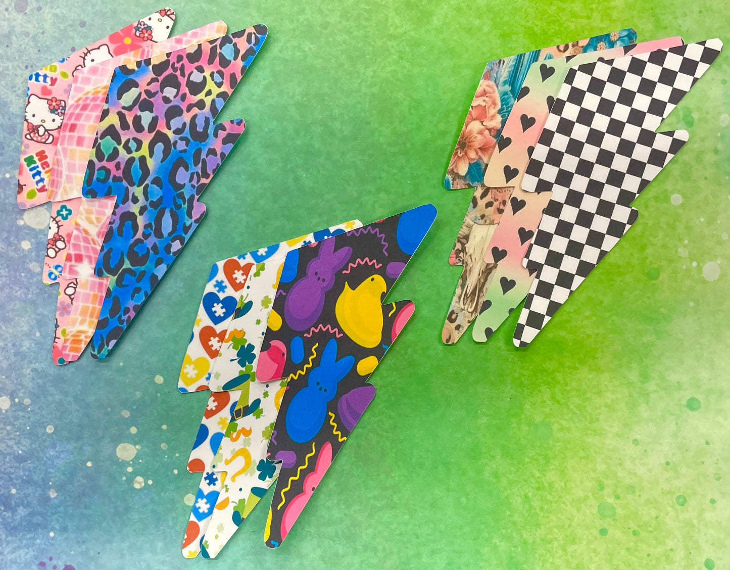 Lightening Bolt Cardstock - Ready To Ship