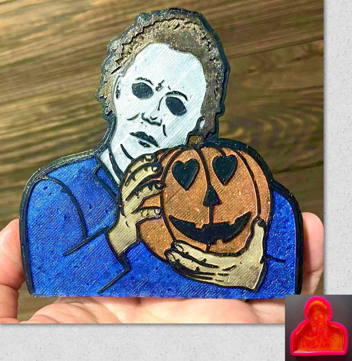 Halloween Killer Pumpkin Love Michael Mold